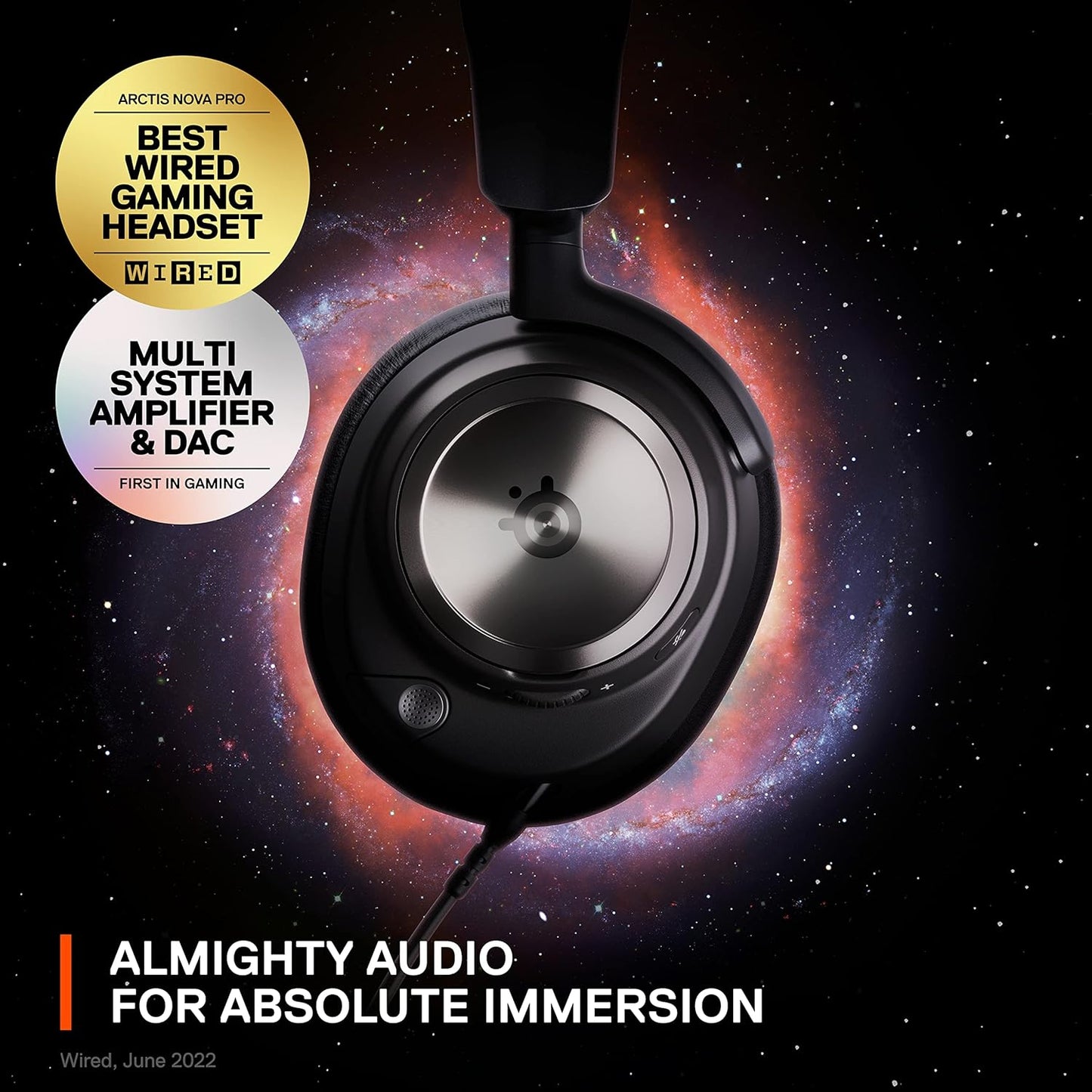 SteelSeries 61527 Arctis Nova Pro Multi-System Headset (Renewed)
