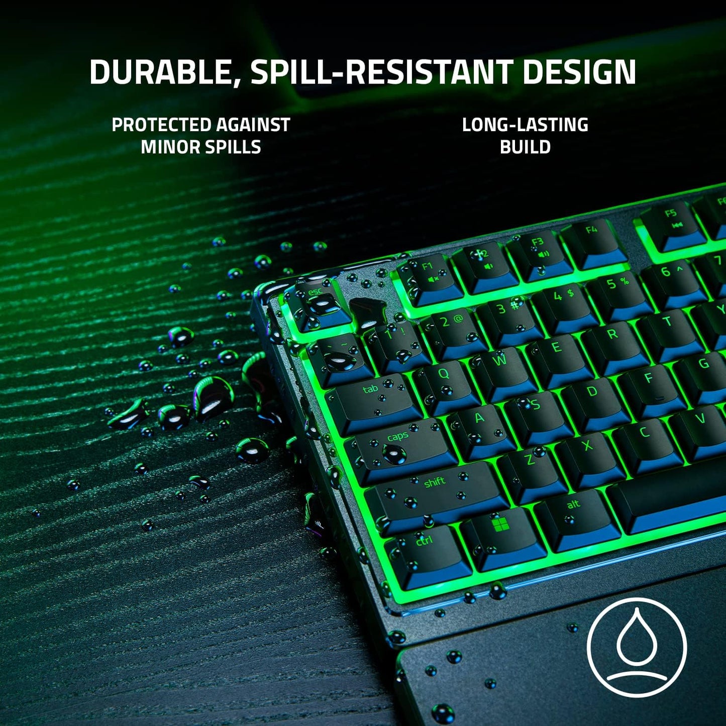 Razer RZ03-04470200 Ornata V3 X Low Profile Keyboard