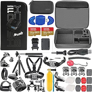 GoPro Hero11 Black Mini Action Camera Bundle - 5.3K Video