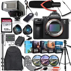 Sony a7 III Alpha Mirrorless Camera Bundle