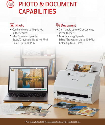 Canon RS40 imageFORMULA Photo/Document Scanner - ADF