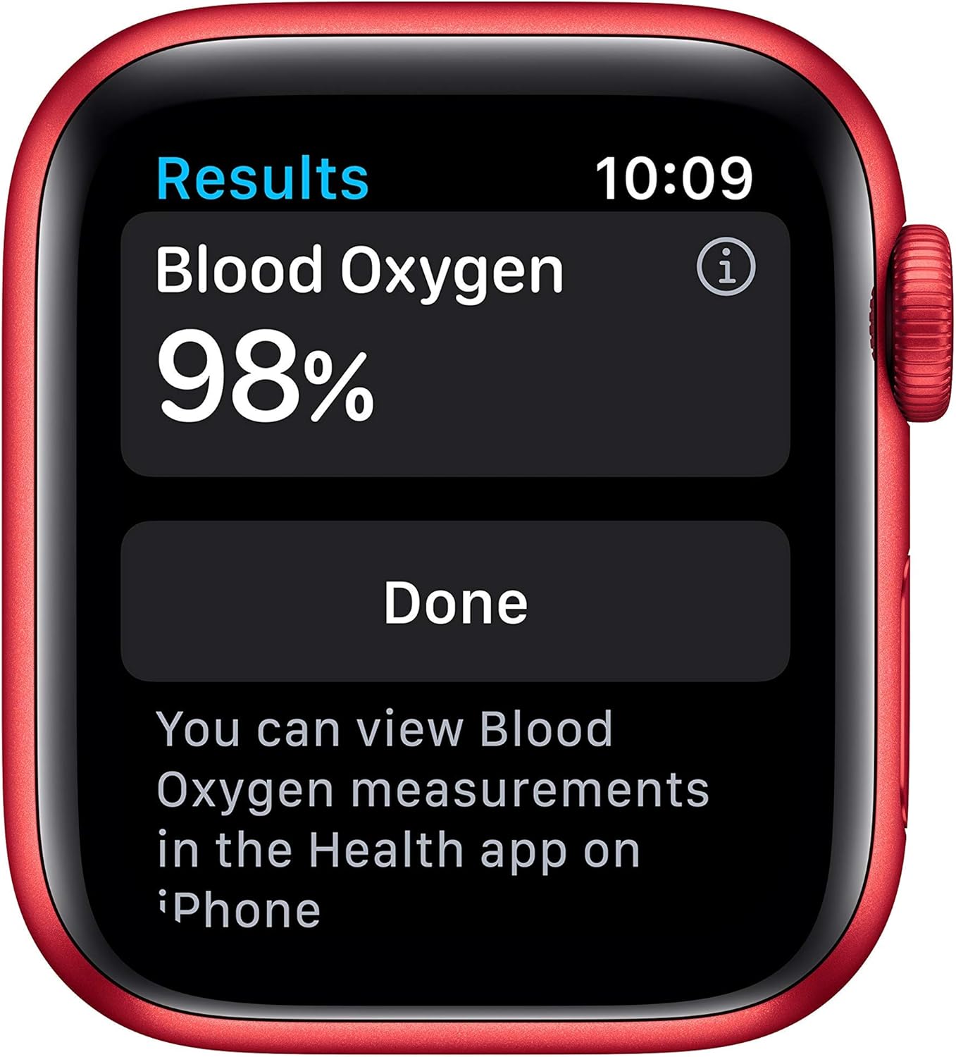 Apple Series 6 40mm Watch GPS Red Aluminum Renewed