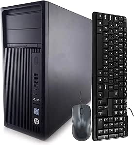 HP Z240 i5 Radeon RX-550 Gaming Desktop (Renewed)