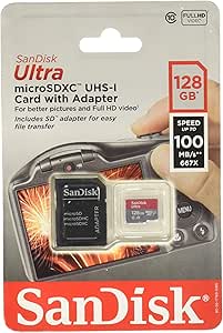 SanDisk SDSQUNC-128G-AN6IA 128GB Ultra MicroSDXC UHS-I Card — main product image