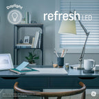 GE 45715 Refresh LED Light Bulbs 40W Daylight 2-Pack
