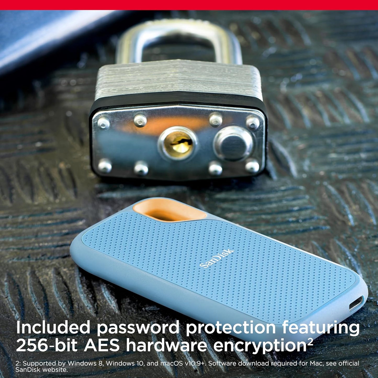 SanDisk SDSSDE61-1T00-G25B 1TB Extreme Portable SSD
