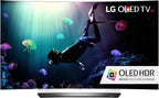 LG OLED65C6P 65-Inch 4K Ultra HD Curved OLED TV (Renewed)