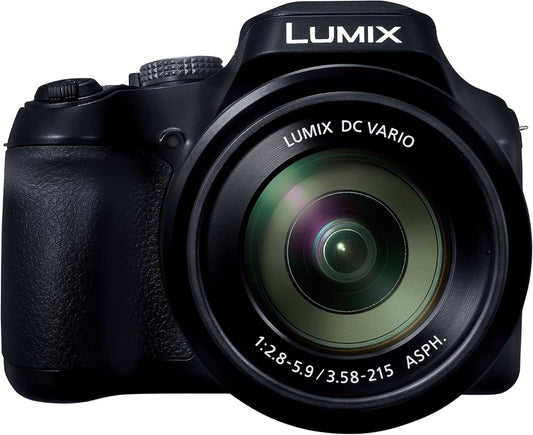 Panasonic DC-FZ80DK Lumix Digital Camera 4K 60x Zoom
