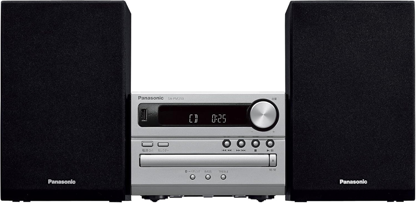 Panasonic SC-PM250-S CD Stereo System with Bluetooth