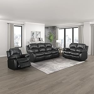 Lexicon Humphreys 3-Piece Reclining Living Room Set