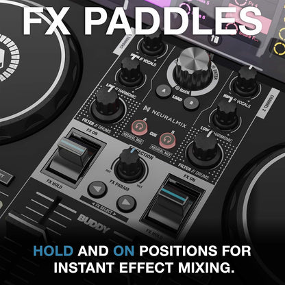 Reloop AMS-BUDDY 2-Channel DJ Controller iOS/PC