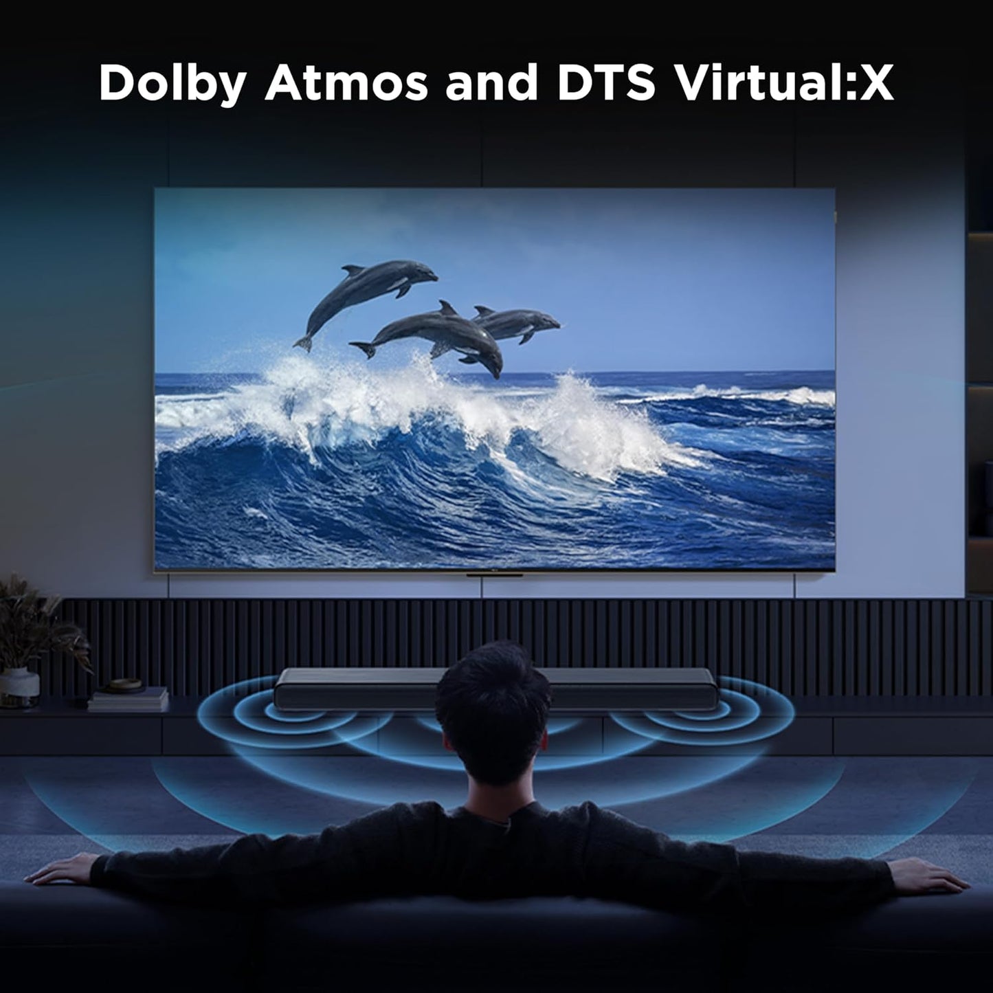 TCL S45H S Class 2.0 Channel Sound Bar - Dolby Atmos & DTS Virtual:X