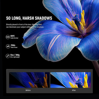 Neewer RF1-C Macro Ring Flash for Canon E-TTL