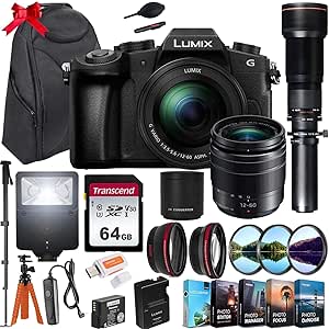 Panasonic DMC-G85MK Lumix 4K Mirrorless Camera Kit