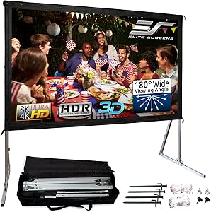 Elite Screens OMS90H2 Yard Master 2 - 90" Outdoor Projector Screen