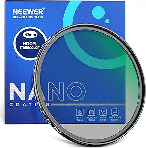 Neewer NW SERIES S 43mm True Color CPL Polarizer Filter