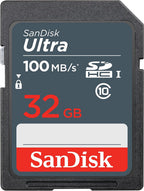 SanDisk SDSDUNB-032G-GN3IN 32GB Ultra SD Card 10-Pack - Bundle