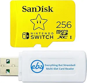 SanDisk SDSQXAO-256G-GNCZN 256GB Nintendo Switch MicroSD — main product image