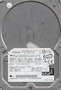 Hitachi IC35L180AVV207-1 185GB IDE 7200RPM HDD — main product image