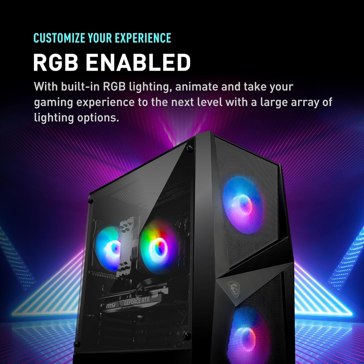 MSI Core i5 Codex R: RTX 4060 Gaming Desktop PC