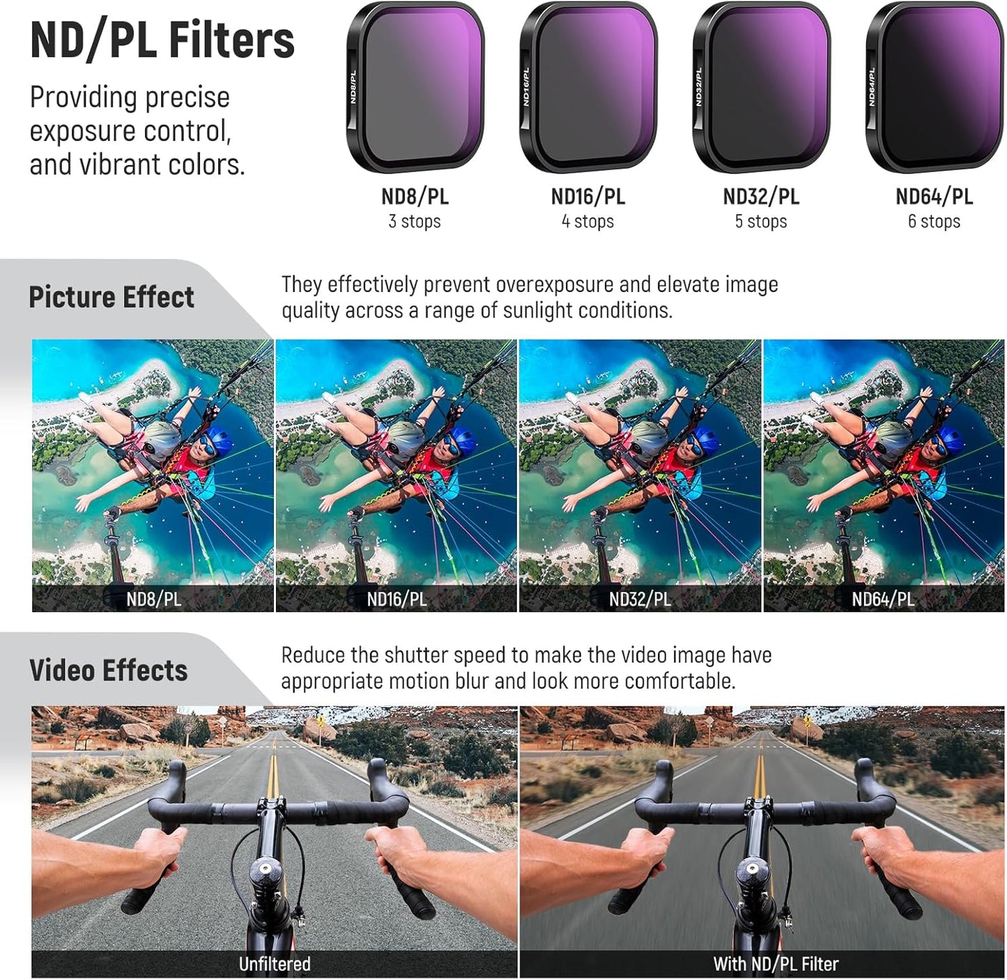 Neewer 10104841 ND/PL Filter Set Insta360 ACE PRO