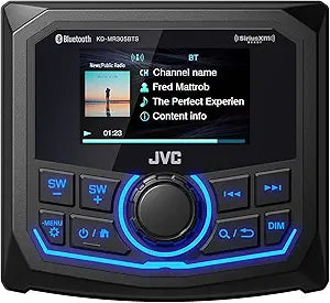 JVC KD-MR305BTS Weatherproof Marine Gauge Receiver — main product image