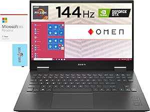 HP 2L1F4AV-2700-25281 OMEN 15 Ryzen 7 RTX 3060 Gaming Laptop