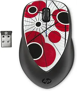 HP X4000 Wireless Poppy Mouse European-English — main product image