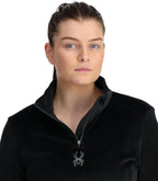 Spyder 38B125310 Women's Shimmer Bug Half Zip T-Neck