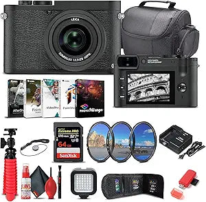 Leica 19055 Q2 Monochrom Digital Camera Bundle
