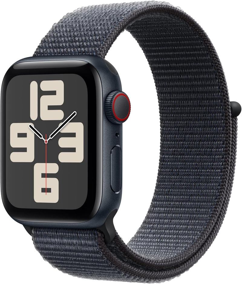 Apple Watch SE (2nd Gen) GPS + Cellular 40mm Aluminum Midnight — main product image