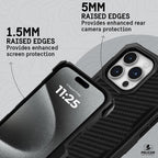 Pelican PP051504 iPhone 15 Pro Shield MagSafe Case Black