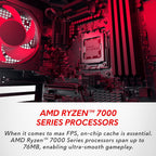 Alienware AWAUR15-A770BLK-PUS Ryzen 9 RTX 4080 Gaming PC, 32GB, 1TB SSD + 2TB HDD