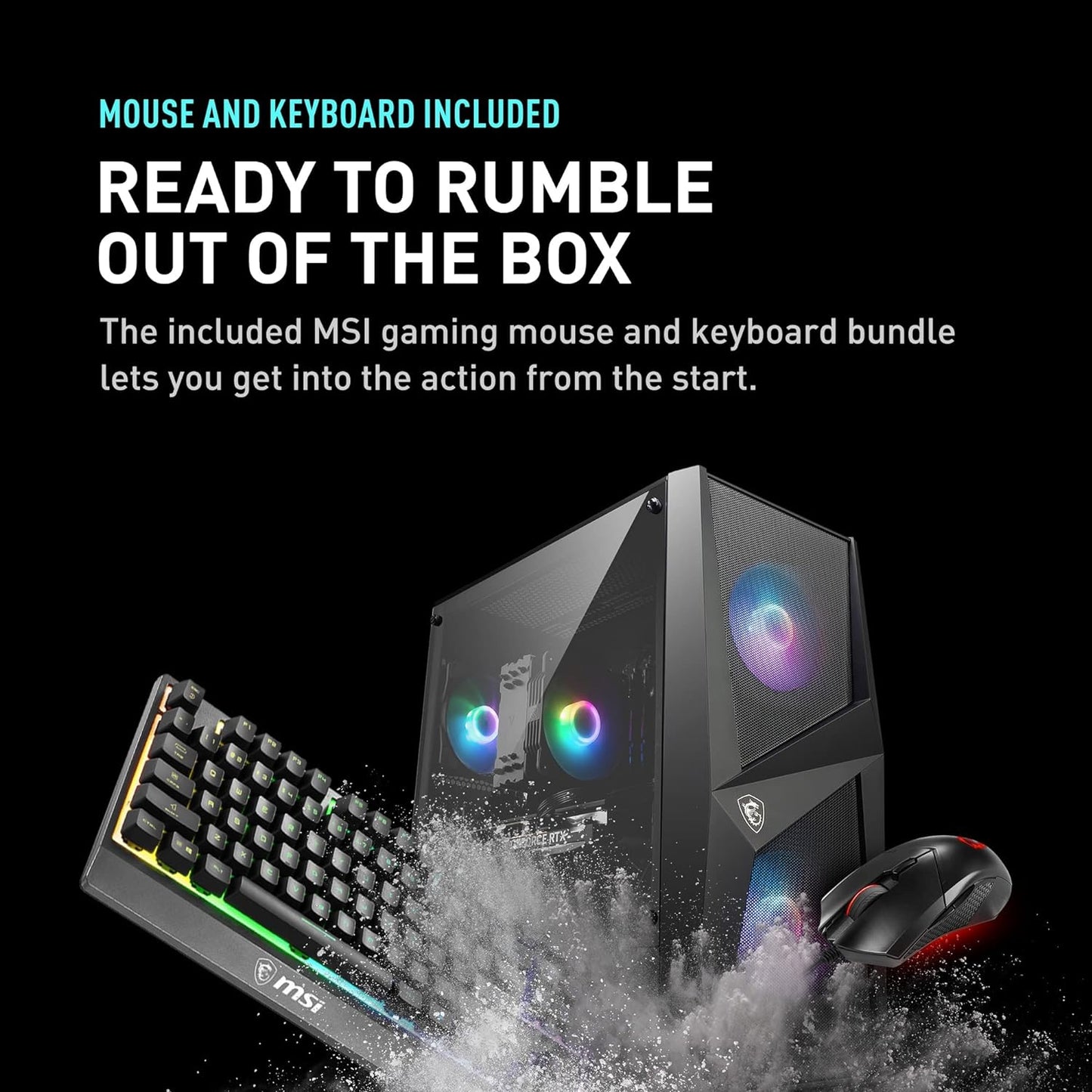 MSI Core i5 Codex R: RTX 4060 Gaming Desktop PC