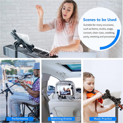 Neewer 40089112 Tablet Mount for Mic Stand - 6-11 inch