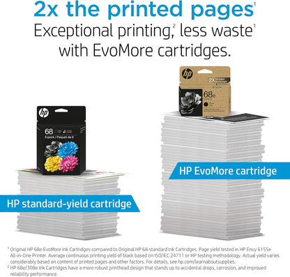 HP 68 Black/Tri-Color Ink Cartridge 2-Pack