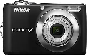 Nikon L22 Black Coolpix 12MP Digital Camera — main product image
