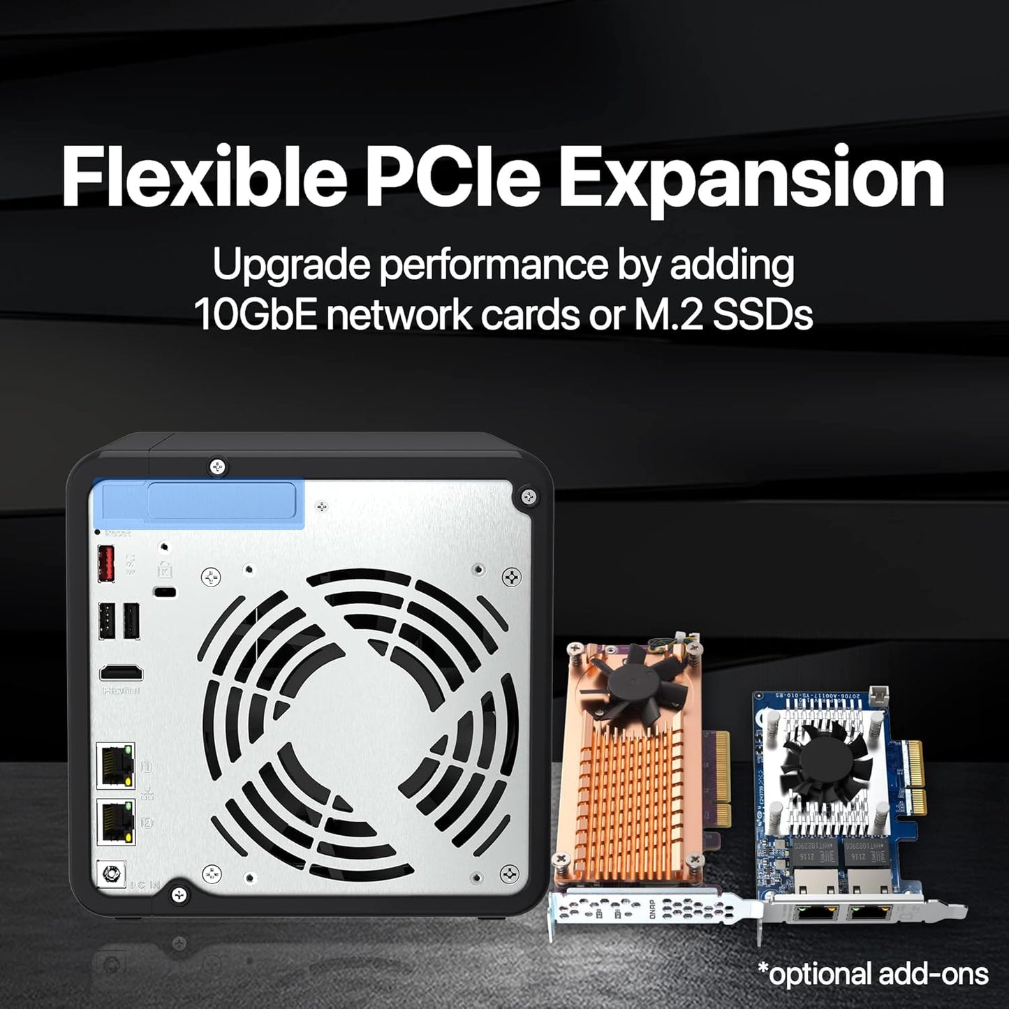 QNAP TS-464 High-Performance 4-Bay Desktop NAS