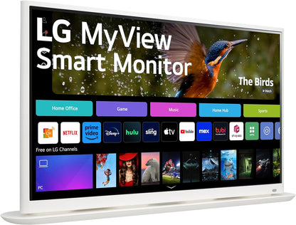 LG 32SR70U-W.AUS 32-Inch 4K UHD MyView Smart Monitor