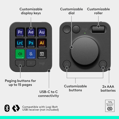 Logitech 920-012660 MX Creative Console