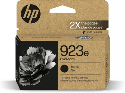 HP 4K0T7LN 923e EvoMore Black Ink Cartridge - High Yield