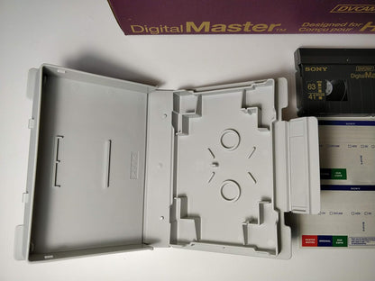 Sony 63DM DigitalMaster DV HDV DVCAM Tape 10-Pack