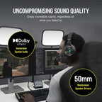 Corsair CA-9011188-NA VIRTUOSO RGB Wireless XT Gaming Headset
