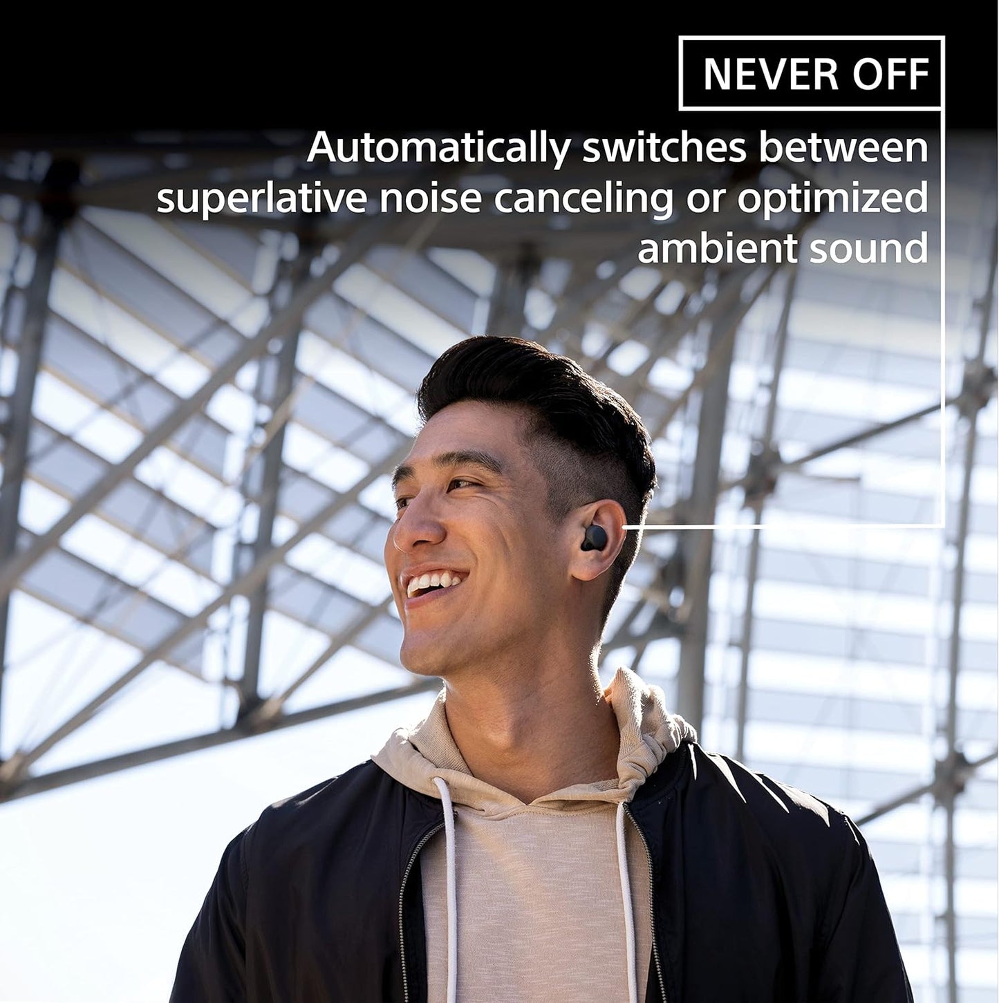 Sony WFLS900N/B LinkBuds S Noise Canceling Earbuds