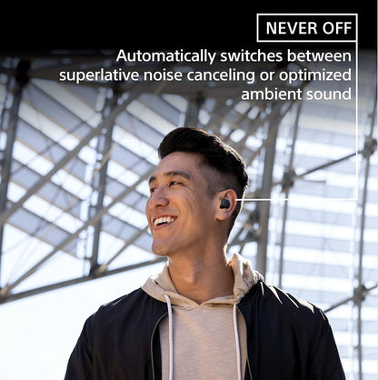 Sony WFLS900N/B LinkBuds S Noise Canceling Earbuds