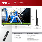 TCL 65Q650G 65-Inch QLED 4K Google Smart TV