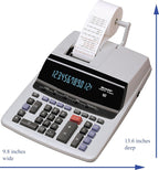 Sharp SHRVX2652H Two-Color Printing Calculator