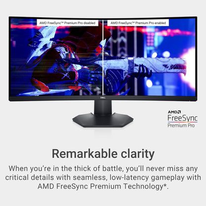 Dell S3422DWG 34-Inch 144Hz Curved Gaming Monitor