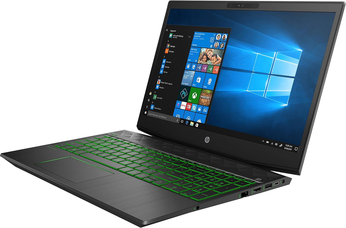 HP 15-CX0077WM Pavilion Gaming Laptop: i7-8750H, GTX 1060, 1TB HDD