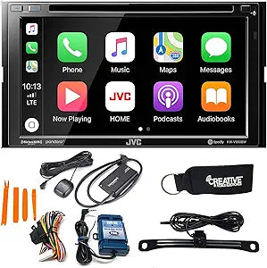 JVC KW-V950BW CarPlay Android Auto SiriusXM Ready Receiver — main product image